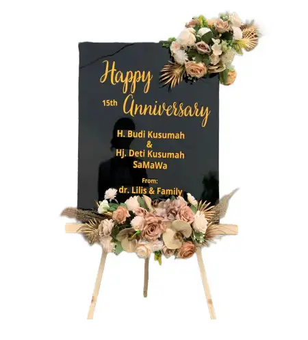 Papan Bunga Akrilik Pulosaren